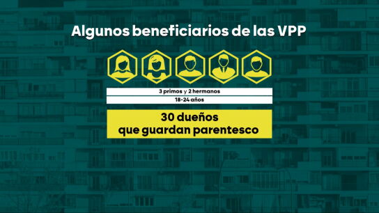 Beneficiarios de las VPP