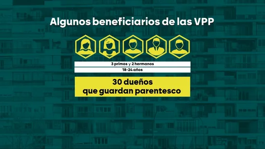 Beneficiarios de las VPP Beneficiarios de las VPP