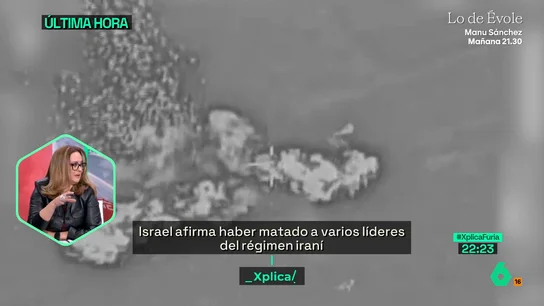 Ruth Ferrero alerta sobre la posible respuesta de Irán al ataque de EEUU e Israel: "Los iraníes no son mancos y van a responder" Ruth Ferrero alerta sobre la posible respuesta de Irán al ataque de EEUU e Israel: "Los iraníes no son mancos y van a responder"