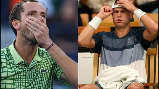 Daniil Medvedev y Holger Rune 