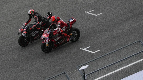 Marc Márquez y Marco Bezzecchi Tailandia 2026 Marc Márquez y Marco Bezzecchi Tailandia 2026