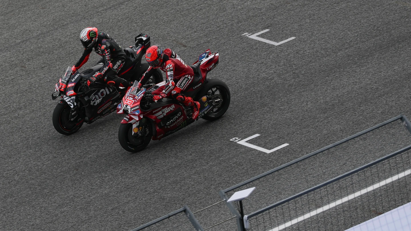 Marc Márquez y Marco Bezzecchi Tailandia 2026 Marc Márquez y Marco Bezzecchi Tailandia 2026