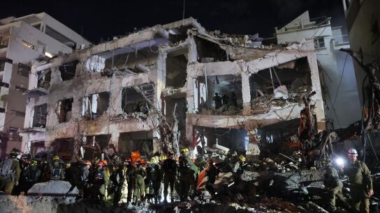 Ataque iran&iacute; en Tel Aviv