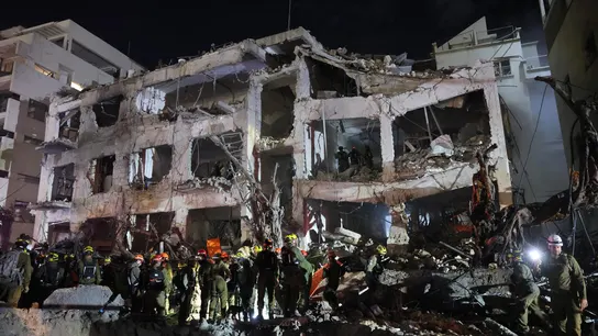 Ataque iraní en Tel Aviv Ataque iraní en Tel Aviv