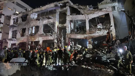 Ataque iraní en Tel Aviv Ataque iraní en Tel Aviv