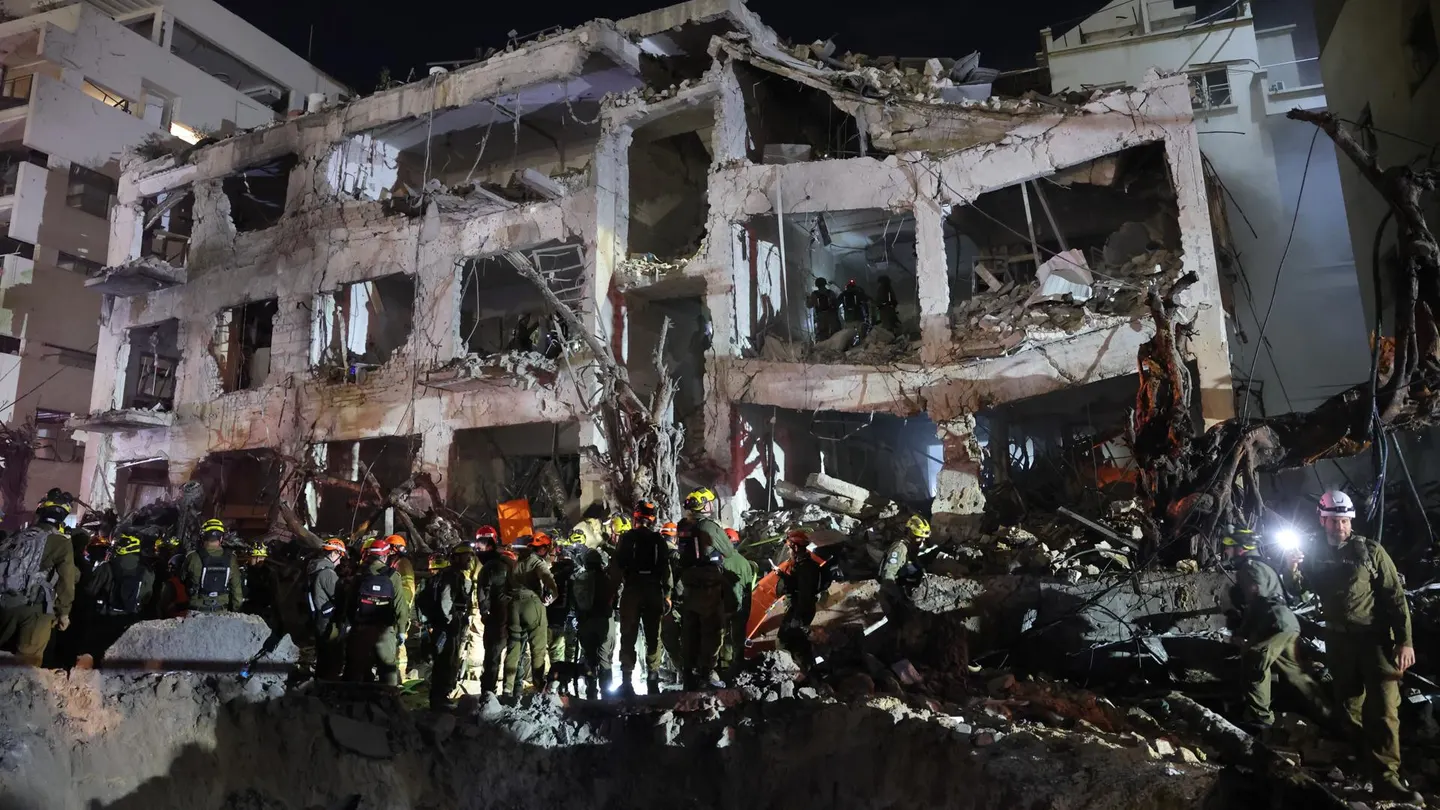Ataque iraní en Tel Aviv Ataque iraní en Tel Aviv