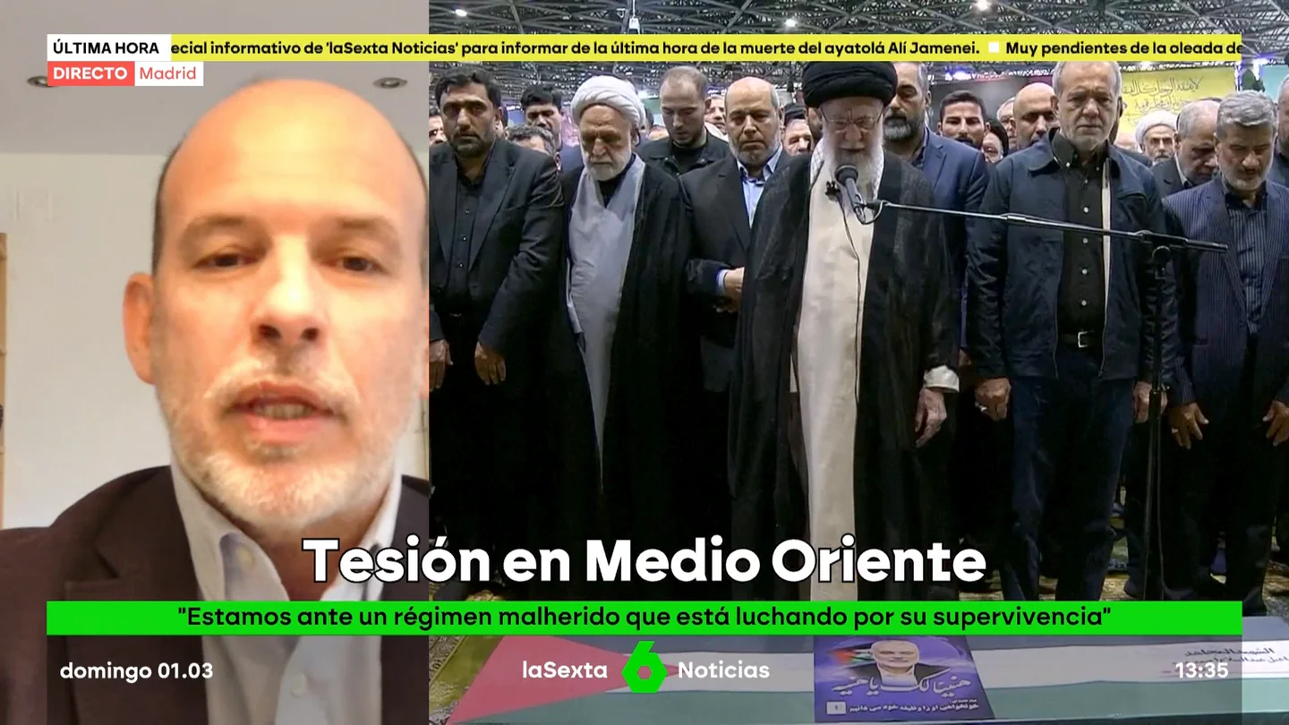 Ignacio Osorio no da por muerto el régimen de los ayatolás en Irán: "Nadie debería hacerlo: deberíamos ser precavidos" Ignacio Osorio no da por muerto el régimen de los ayatolás en Irán: "Nadie debería hacerlo: deberíamos ser precavidos"