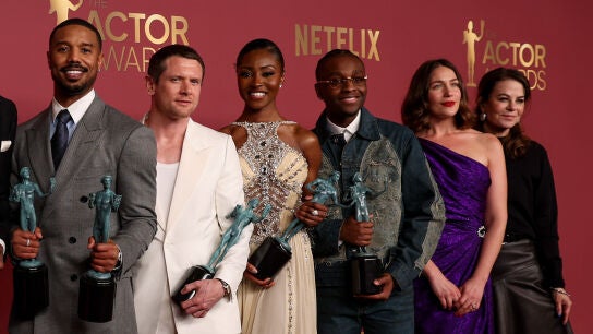 Los actores de 'Los pecadores', ganadores a mejor elenco de pel&iacute;cula en los Premios Actor (SAG Awards) de 2026