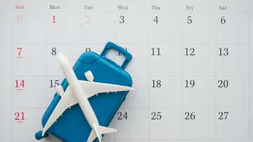 Calendario viajes avión Calendario viajes avión