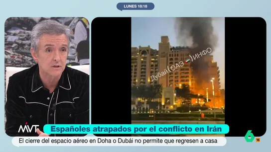 Ramoncín, crítico con las palabras de Ofelia (creadora de contenido) sobre los impuestos: "Esta es la universidad que algunos tienen" La joven se encontraba en esta ciudad de los Emiratos Árabes cuando se vio sorprendida por los ataques de Irán. Al no conseguir contactar con la embajada española, publicó un vídeo en sus redes sociales transmitiendo su enfado.
