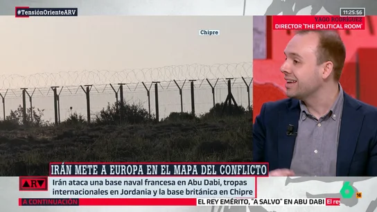 Yago Rodríguez analiza el conflicto en Irán: "Los misiles de Irán pueden llegar a Europa si quisieran; de hecho, hay cierto incentivo" Yago Rodríguez analiza el conflicto en Irán: "Los misiles de Irán pueden llegar a Europa si quisieran; de hecho, hay cierto incentivo"