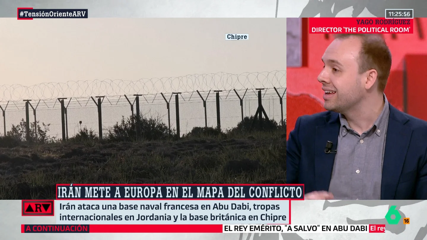 Yago Rodríguez analiza el conflicto en Irán: "Los misiles de Irán pueden llegar a Europa si quisieran; de hecho, hay cierto incentivo" Yago Rodríguez analiza el conflicto en Irán: "Los misiles de Irán pueden llegar a Europa si quisieran; de hecho, hay cierto incentivo"