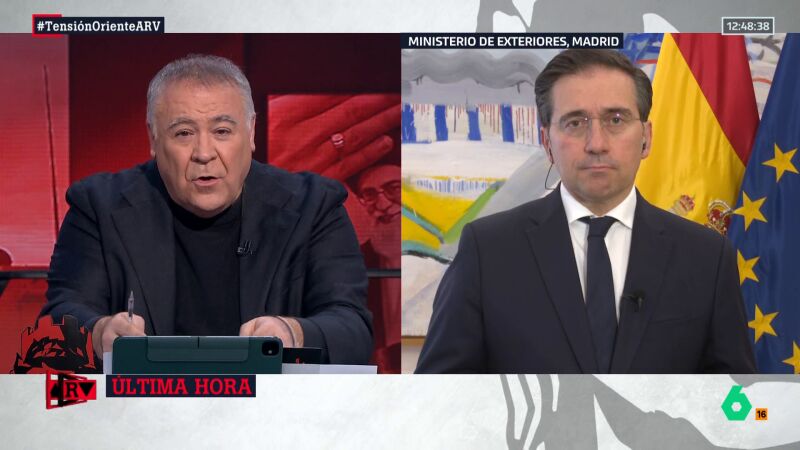 El ministro Albares en Al Rojo Vivo