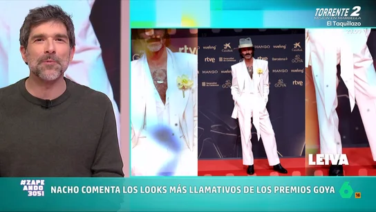 De los flecos "insostenibles" de Alba Flores al vestido "corte escroto" de Alexia Putellas: Nacho García analiza los looks de los Goya Alfa Flores, Alexia Putellas, Leiva, Macarena Gómez o Mac Clotet. Nacho García analiza en este vídeo los looks más llamativos que ha dejado la alfombra roja de los premios Goya.