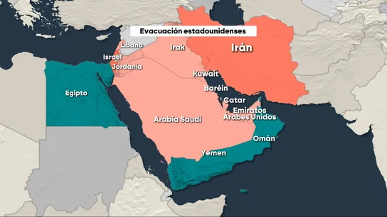Irán ataca la embajada americana en Arabia Saudí y EEUU pide a sus ciudadanos abandonar 14 países de la zona Irán ataca la embajada americana en Arabia Saudí y EEUU pide a sus ciudadanos abandonar 14 países de la zona