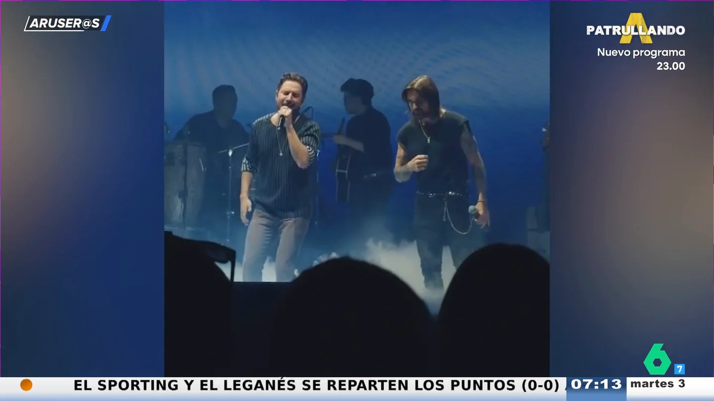 Juanes sorprende con su concierto en Madrid cantando con Manuel Carrasco y Pablo López Juanes sorprende con su concierto en Madrid cantando con Manuel Carrasco y Pablo López