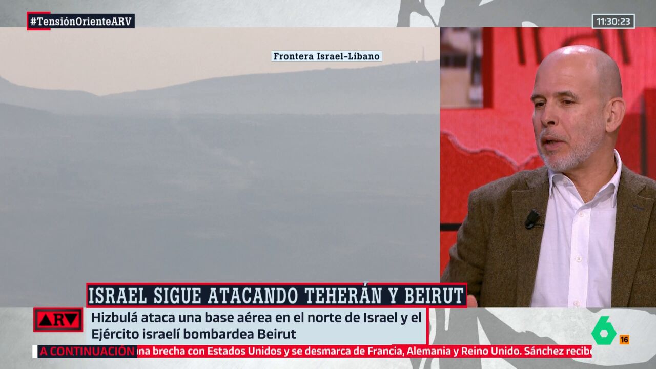 Álvarez-Ossorio destaca que "el gran juego" de Israel es desestabilizar Irán: "Probablemente esté armando ya muchos grupos independentistas para que creen frentes"