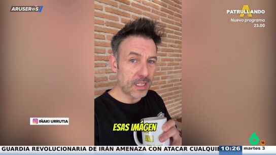 I&ntilde;aki Urrutia desenmascara la "magia" de los televisores en las tiendas de electrodom&eacute;sticos: "Al llegar a casa, Pasapalabra se ve igual"