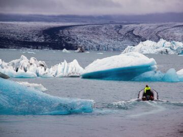 Glaciar en la Ant&aacute;rtida