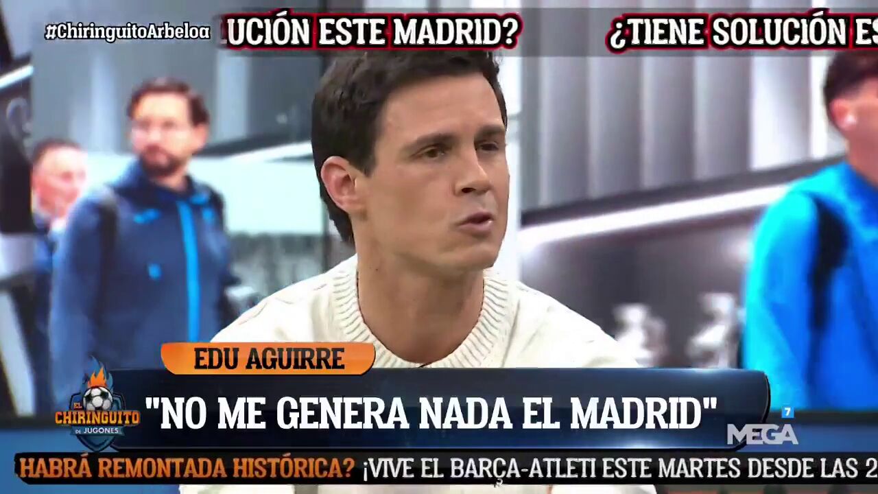 Edu Aguirre, como nunca lo habías visto: salvaje reparto de 'palos' al Real Madrid tras caer contra el Getafe
