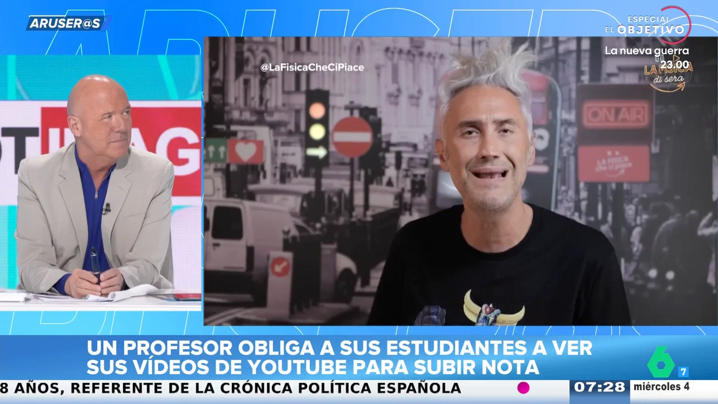 Un profesor obliga a sus alumnos a seguirle en redes para subir la nota final hasta dos puntos extra Un profesor obliga a sus alumnos a seguirle en redes para subir la nota final hasta dos puntos extra
