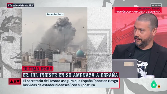 Guillermo Pulido, sobre los ataques en Irán: "Las ciudades que están escarpadas en montañas se convierten en tumbas porque bombardean las entradas y salidas" Guillermo Pulido, sobre los ataques en Irán: "Las ciudades que están escarpadas en montañas se convierten en tumbas porque bombardean las entradas y salidas"
