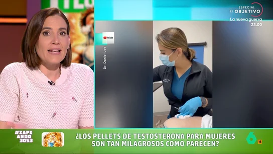 Boticaria García aclara si los pellets de testosterona para mujeres son realmente milagrosos La farmacéutica analiza un nuevo producto que promete, entre otras cosas, ayudar a las mujeres a recuperar su deseo sexual o aumentar su energía. ¿Qué hay de cierto en esta afirmación? Descubre la opinión de Boticaria García en el video principal.