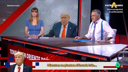 Wyoming, sobre las amenazas de Trump a España: "No sé por qué Abascal no ha salido a condenarlo, ¡es un okupa de las bases!" Wyoming, sobre las amenazas de Trump a España: "No sé por qué Abascal no ha salido a condenarlo, ¡es un okupa de las bases!"