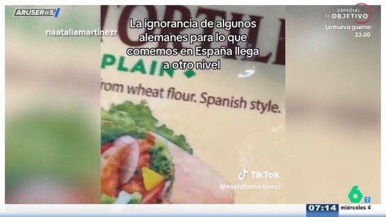 La indignaci&oacute;n de una espa&ntilde;ola en Alemania al ver en un super productos mexicanos etiquetados como 'Spanish style'
