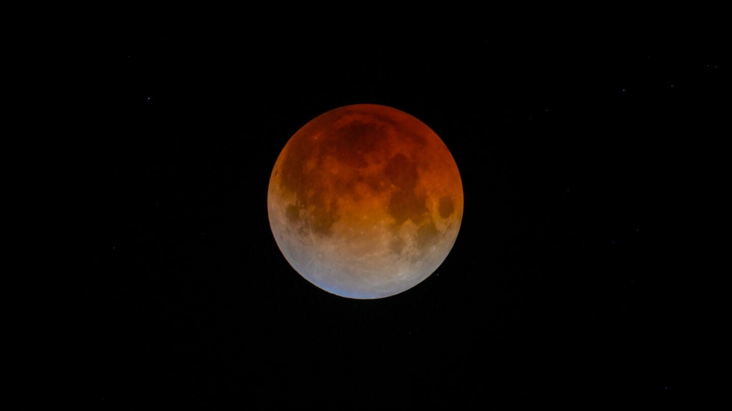 Eclipse lunar total en California