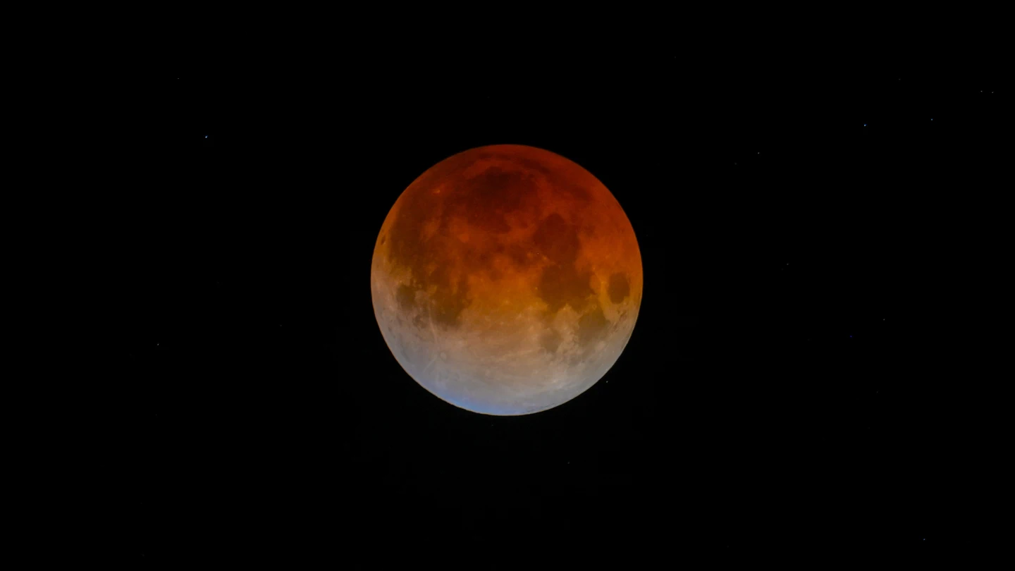 Eclipse lunar total en California Eclipse lunar total en California