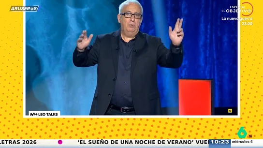 Leo Harlem, a los que se introducen cosas por el recto: "Si dicen 'no me siento bien', lo dicen literal" Leo Harlem, a los que se introducen cosas por el recto: "Si dicen 'no me siento bien', lo dicen literal"