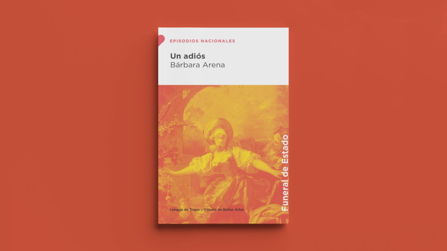Portada de 'Un adiós' de Bárbara Arena 