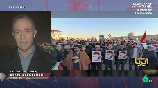 Mikel Ayestaran, tras los ataques a Irán: "Nunca se ha expandido un conflicto de esta forma tan rápida y caótica" Mikel Ayestaran, tras los ataques a Irán: "Nunca se ha expandido un conflicto de esta forma tan rápida y caótica"