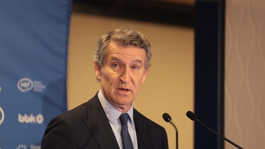 El l&iacute;der del PP, Alberto N&uacute;&ntilde;ez Feij&oacute;o