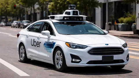 El coche autónomo de Uber que puede ser la peor pesadilla de los taxistas de Madrid El coche autónomo de Uber que puede ser la peor pesadilla de los taxistas de Madrid