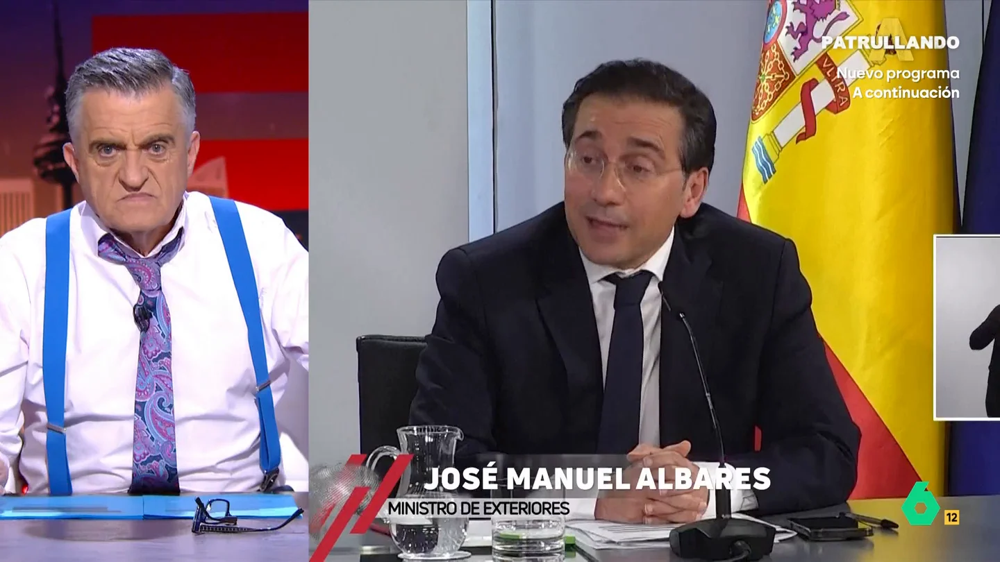 Wyoming desvela lo que hace Albares en sus ratos libres: "Está negociando un tratado de paz entre Andy y Lucas" Wyoming desvela lo que hace Albares en sus ratos libres: "Está negociando un tratado de paz entre Andy y Lucas"