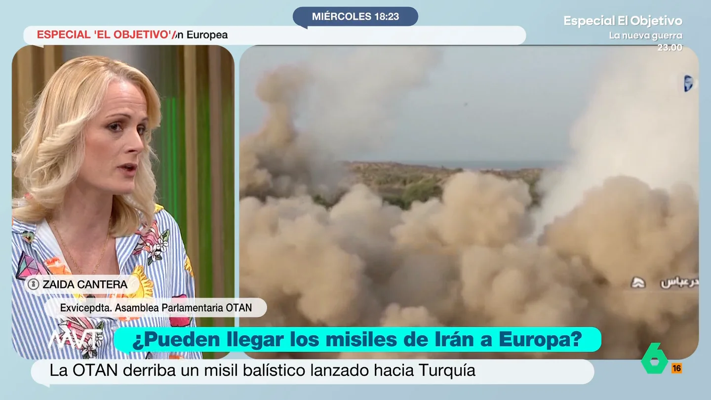 ¿Pueden llegar misiles de Irán a Europa? Zaida Cantera señala que "les interesa externalizar el conflicto" Irán cuenta con misiles de largo alcance que podrían llegar hasta algunas zonas de Italia. La exvicepresidenta de la Asamblea Parlamentaria de la OTAN indica que este alcance depende, en muchos casos, de su carga.