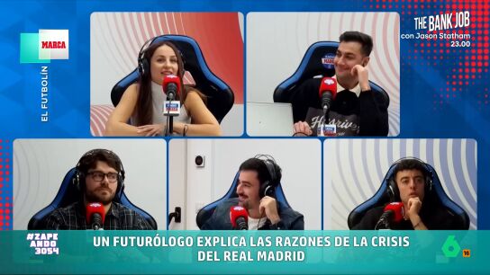Un futur&oacute;logo analizaba un punto de vista in&eacute;dito de la crisis de juego y resultados del Real Madrid. En este v&iacute;deo, afirma que su principal problema es que "no tiene ning&uacute;n signo de tierra en el centro del campo".