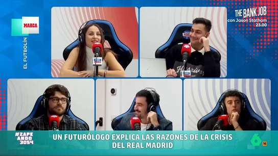 Un futurólogo desvela el principal motivo de la crisis del Real Madrid: "Los mejores jugadores son cáncer y escorpio" Un futurólogo analizaba un punto de vista inédito de la crisis de juego y resultados del Real Madrid. En este vídeo, afirma que su principal problema es que "no tiene ningún signo de tierra en el centro del campo".