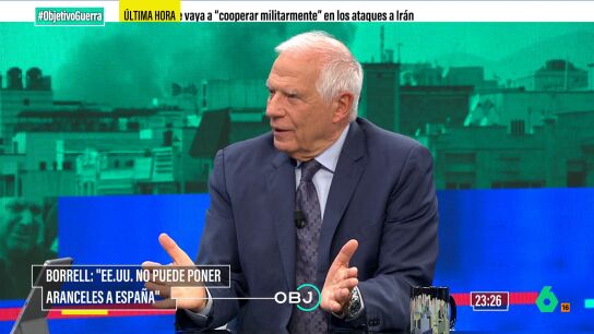 Josep Borrell defiende que "lo importante es lo que hacen y dicen las instituciones europeas": "Alguien se lo tendr&iacute;a que explicar a Trump de una vez por todas"