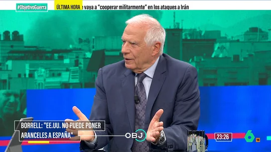 Josep Borrell defiende que "lo importante es lo que hacen y dicen las instituciones europeas": "Alguien se lo tendría que explicar a Trump de una vez por todas" Josep Borrell defiende que "lo importante es lo que hacen y dicen las instituciones europeas": "Alguien se lo tendría que explicar a Trump de una vez por todas"