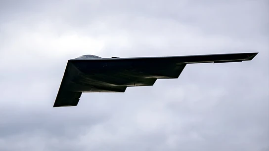 Imagen de archivo. Un bombardero estadounidense Imagen de archivo. Un bombardero estadounidense