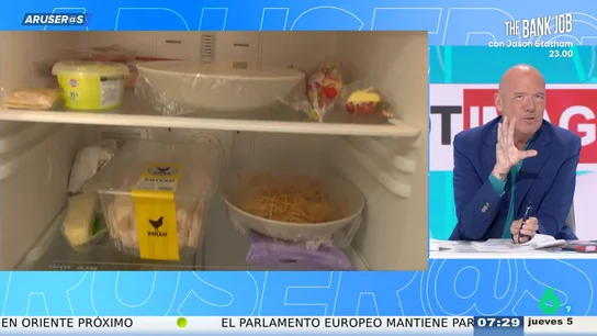Alfonso Arús, tras conocer que el 70% de los españoles reconoce que come alimentos caducados: "No estás sola, Tatiana" Alfonso Arús, tras conocer que el 70% de los españoles reconoce que come alimentos caducados: "No estás sola, Tatiana"