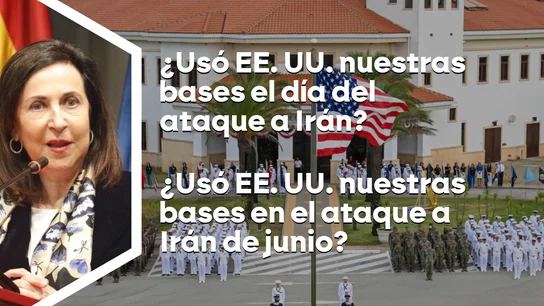 El uso de las bases de Rota y Morón por EEUU para atacar Irán, en el punto de mira ante el silencio y las evasivas de los ministros Robles y López El uso de las bases de Rota y Morón por EEUU para atacar Irán, en el punto de mira ante el silencio y las evasivas de los ministros Robles y López