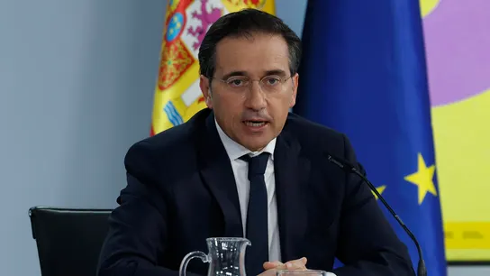 Imagen de archivo del ministro de Asuntos Exteriores, Unión Europea y Cooperación, José Manuel Albares. Imagen de archivo del ministro de Asuntos Exteriores, Unión Europea y Cooperación, José Manuel Albares.