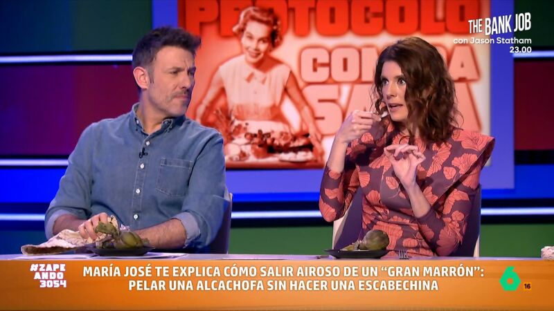 Mar&iacute;a Jos&eacute; G&oacute;mez y Verd&uacute; desvela cu&aacute;l es el protocolo para comer una alcachofa