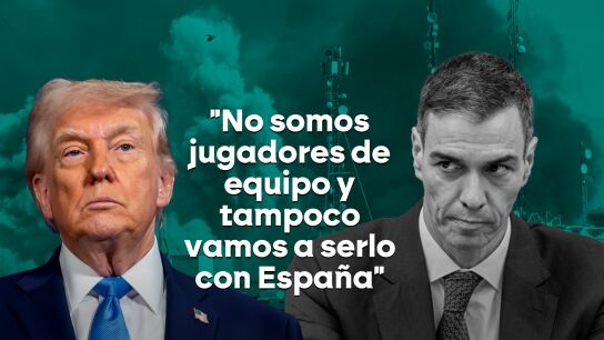Trump vuelve a la carga contra España a la que define como "perdedora" e Israel se suma hablando de "un juego raro e incomprensible"