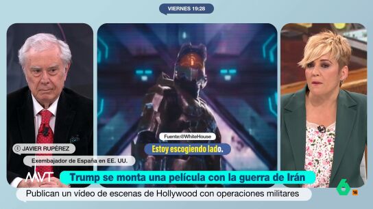 Javier Rup&eacute;rez, tajante con Trump: "En este momento ya est&aacute; claro que no sabe lo que va a pasar con la guerra"