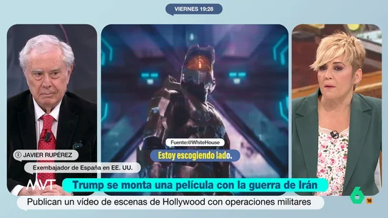 Javier Rupérez, tajante con Trump: "En este momento ya está claro que no sabe lo que va a pasar con la guerra" Javier Rupérez, tajante con Trump: "En este momento ya está claro que no sabe lo que va a pasar con la guerra"